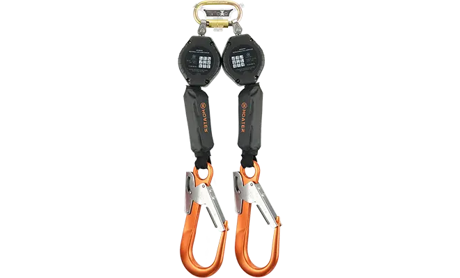 Bloque retráctil de caída